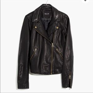 Madewell genuine leather jacket